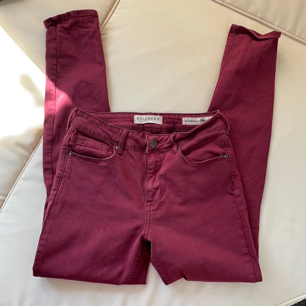 Burgundy PacSun Jeans